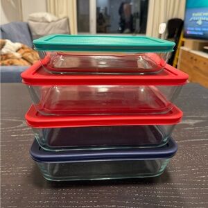 Glass containers lot